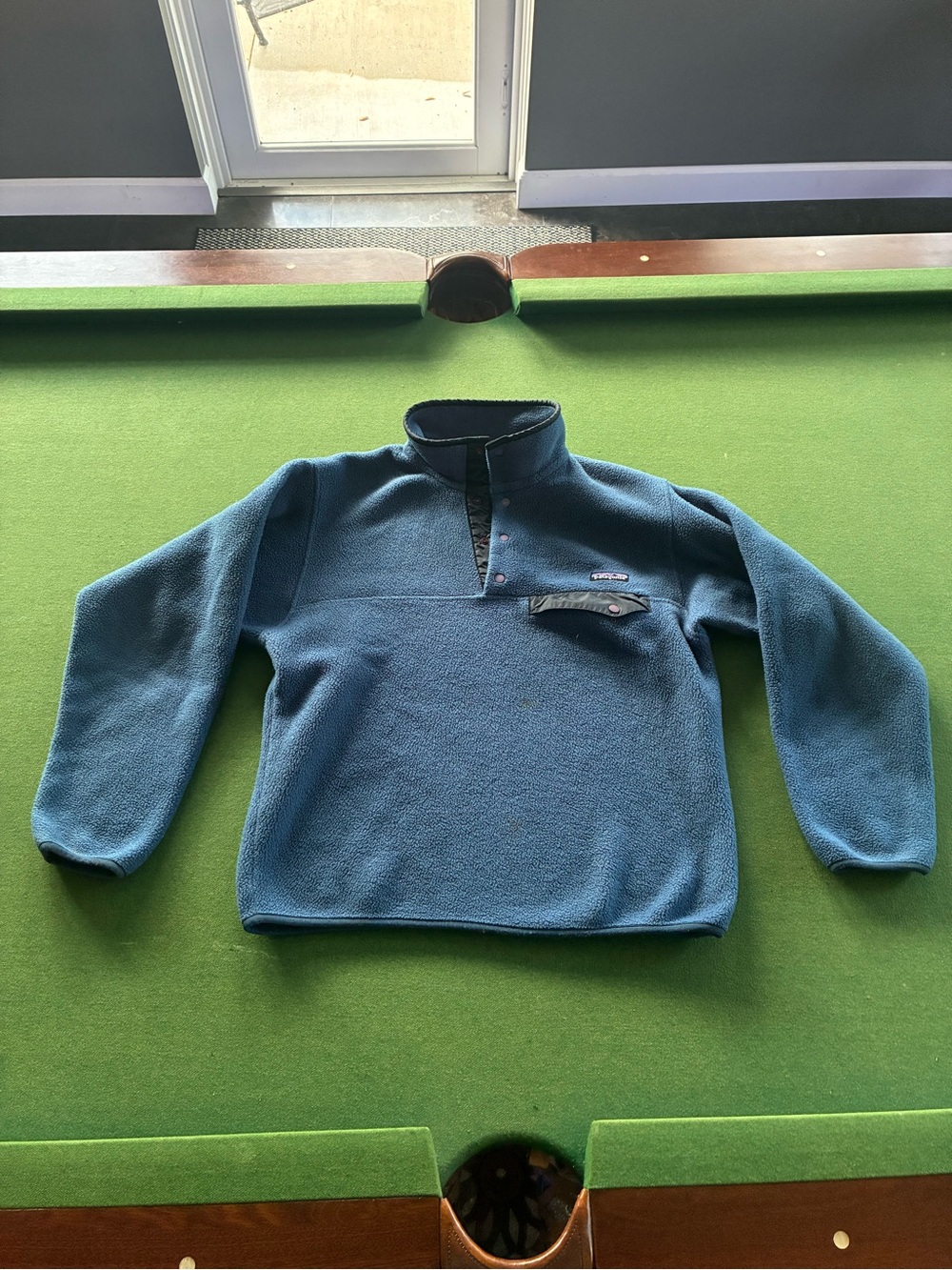 Patagonia Synchilla Snap-T Fleece Pullover Navy Blue Women’s Small